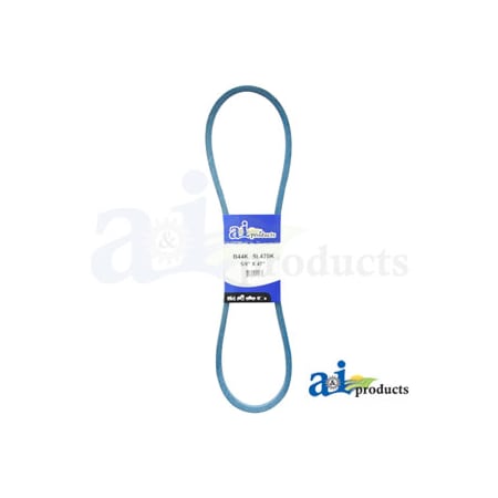A & I Products Aramid Blue V-Belt (5/8" X 47" ) 20" x3.5" x0.5" A-B44K